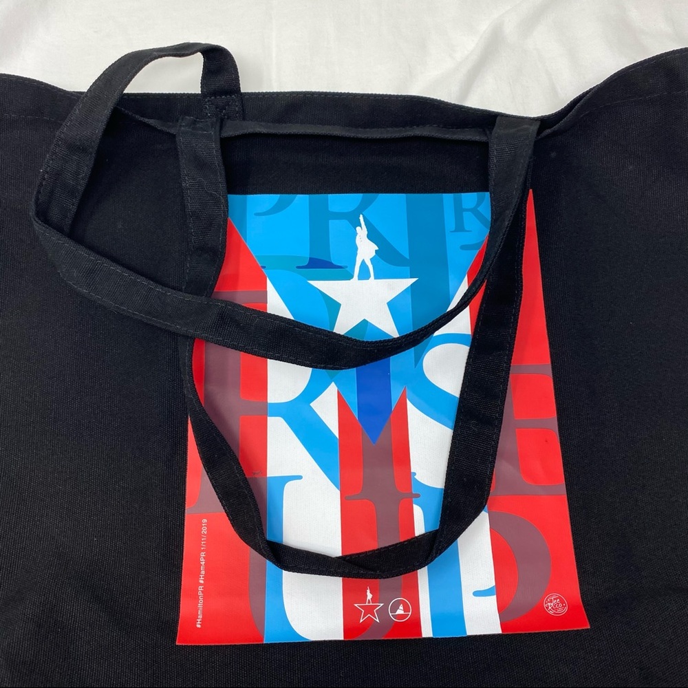 NWOT Hamilton Puerto Rico Rise Up Tote Bag - Picture 6 of 9